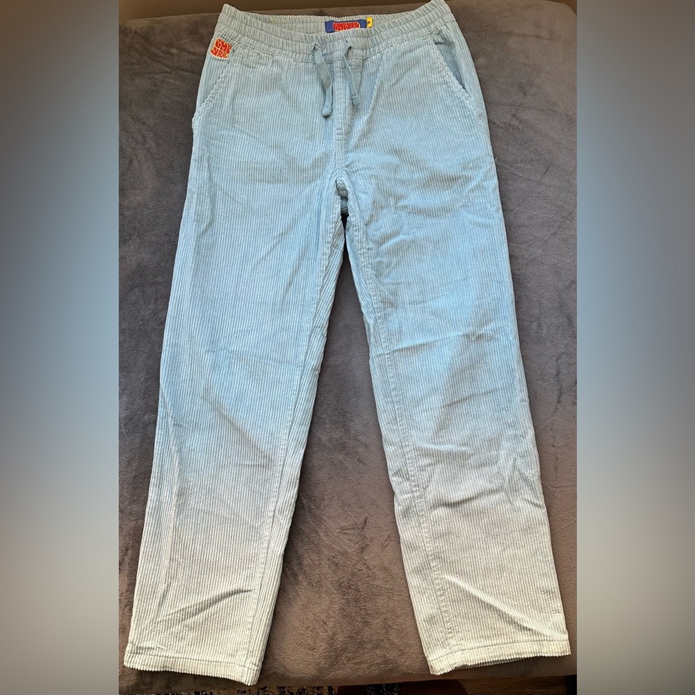 Empyre Corduroy Elastic Waist Skate Pants Size M